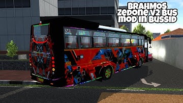 BRAHMOS Zedone V2 Bus Mod In Bus Simulator Indonesia - Bussid Bus Mod - Bussid Car Mod - Bussid