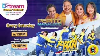 Kapuso Stream: May 11, 2024 | Pepito Manaloto - Tuloy ang Kuwento, Running Man Philippines 2 | LIVE