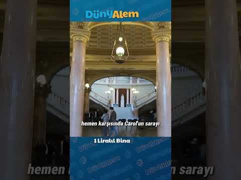 1 lei bağışlarla yapılan tarihi bina: Ateneum #Romanya #bükreş #mimari