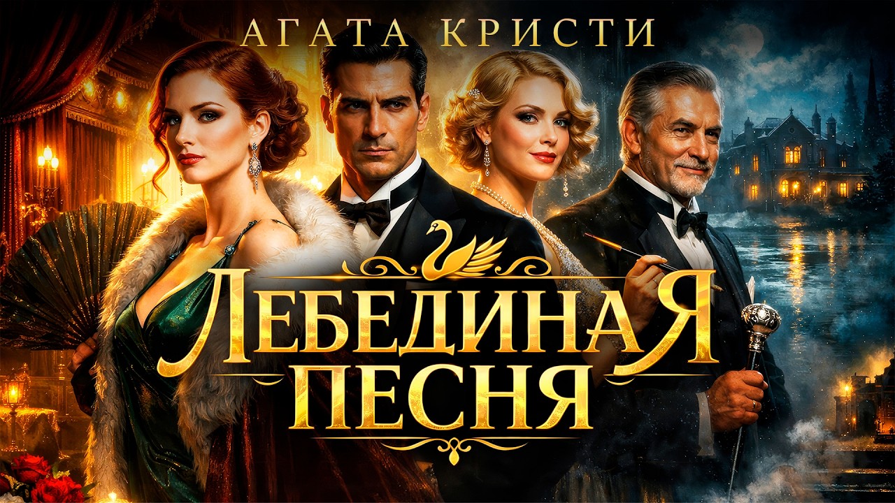 Агата Кристи - ЛЕБЕДИНАЯ ПЕСНЯ | Детектив | Аудиокнига (Рассказ) | Читает Большешальский