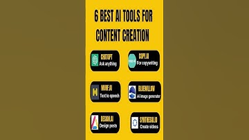 "🎀 6 Best AI Tools for Content Creation | Boost Your Productivity Today!"