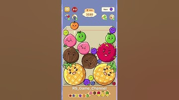 Fruit Merge: Satisfying ASMR Puzzle Game | Watermelon game #games #fruitgame #game@RS_Game_Channel