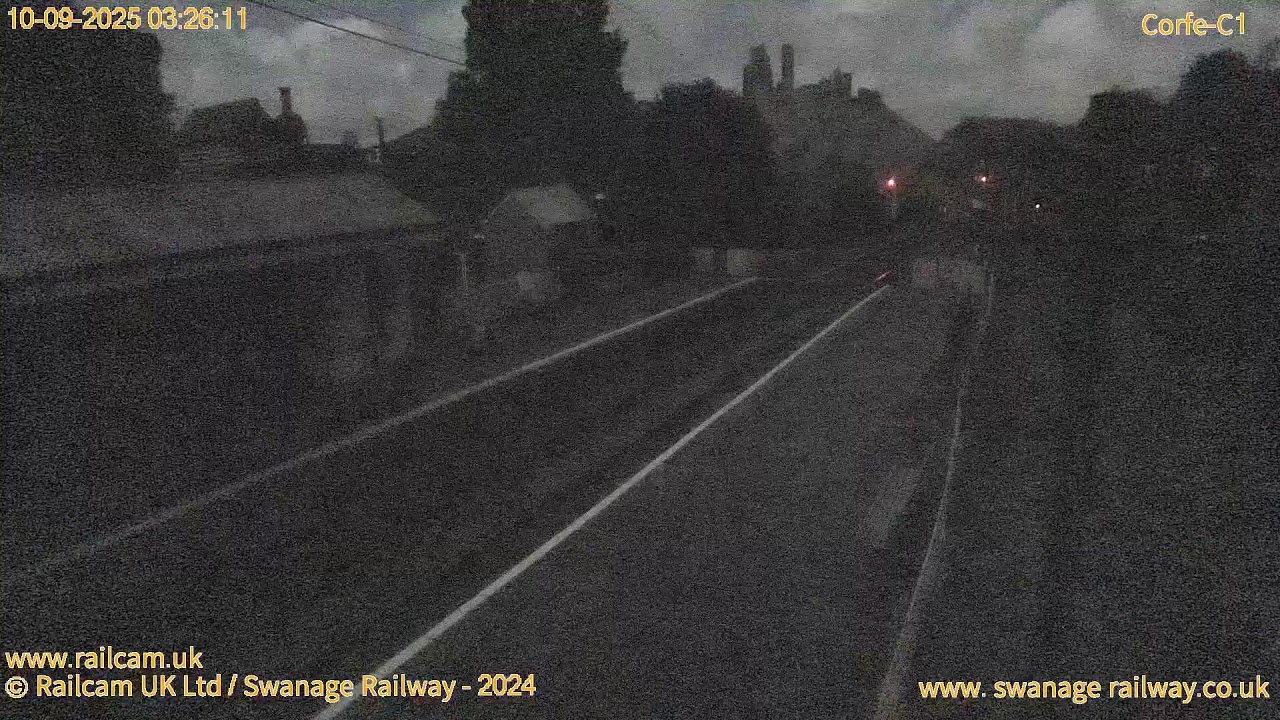 Corfe Castle Station1 - Swanage Railway | Railcam UK