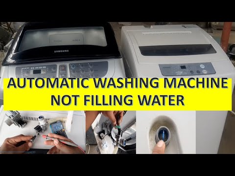 Video: Washing machine solenoid valve para sa supply ng tubig: suriin, ayusin, palitan