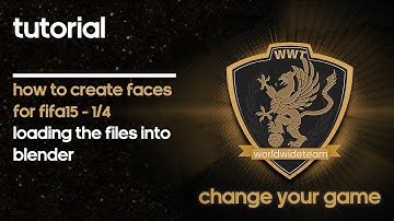 Tutorials: How to create faces for FIFA15 - 1/4