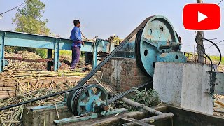 70TON SUGARCANE CRUSHER || SEMI AUTOMATIC SUGARCANE CRUSHER || JPK KHAJURIYA