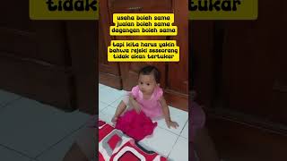 usaha boleh sama tapi rejeki tidak akan pernah tertukar
