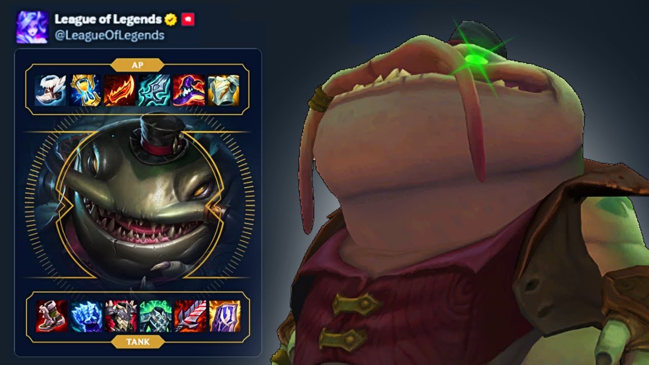 PLAYING RIOT APPROVED TAHM KENCH BUILDS