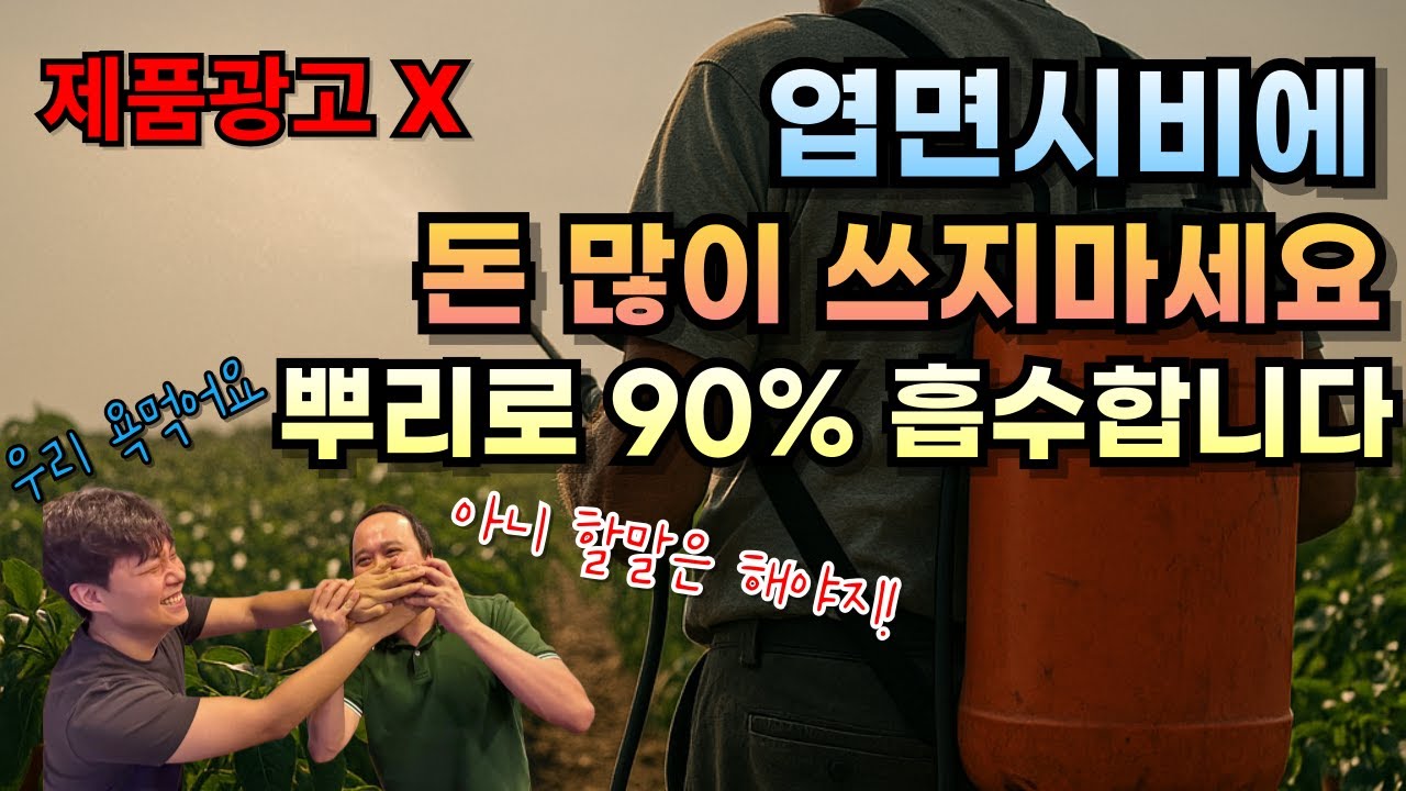 엽면시비에 돈을 쏟아붓는다고요? 엽면시비 흡수율과 토경시비 흡수율 전격 비교! | 비료전문가가 알려주는 엽면시비
