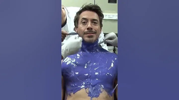 The Making of the Iron Man Suit: From Plaster to CGI #shorts #short #ironman