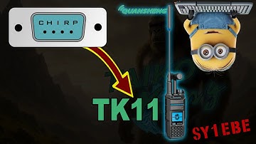 CHIRP export - TK11 import! converter script for Quansheng TK11 CSV import CPS tool