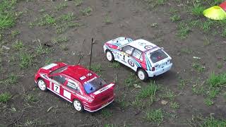 Tamiya Rally Duel Lancia V Mitsubishi Evo Father V Son