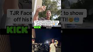 TJR shows Brez his NEW BUGATTI😱