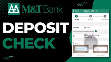 How to Deposit Check on M&T Bank | 2023