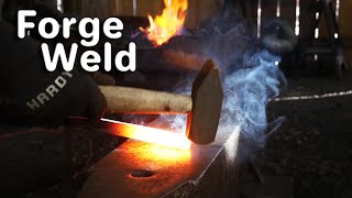 Teaching a Newbie How to Forge Weld