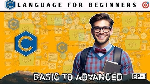 C Programming Tutorial for Beginners | Introduction with Notes in Hindi - Part 1