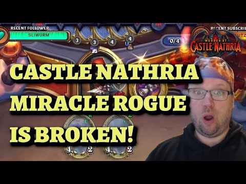 Castle Nathria APM MIRACLE ROGUE IS COMPLETELY BROKEN! (Hearthstone)