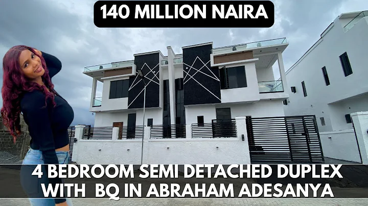 Cheap 4 bedroom semi detached duplex for sale in Abraham Adesanya, Ajah, Lekki, Lagos