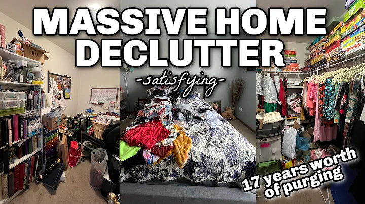 EXTREME WHOLE HOME DECLUTTER - Tips from start to ...