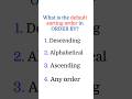 SQL Quiz