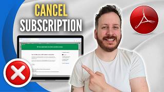 How To Cancel Adobe Acrobat Subscription