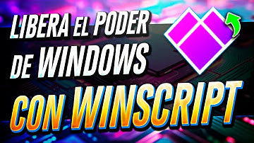 Cómo usar WinScript y DESBLOQUEAR el verdadero POTENCIAL de tu PC 🚀
