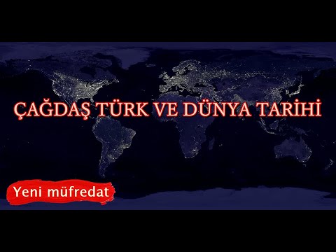 9. Soğuk Savaş Dönemi I - ÇTDT -  Selami Yalçın