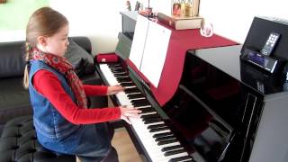 Miniatura de "Amelie Piano Cover -  Laura C. 8 Jahre."