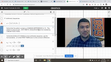 Explicit Formulas for Arithmetic Sequences (M1MDO9)