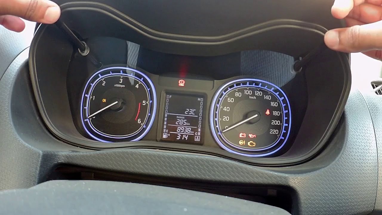 How to set time Or Clock In Maruti Suzuki Vitara Breeza Swift Ertiga Explained YouTube