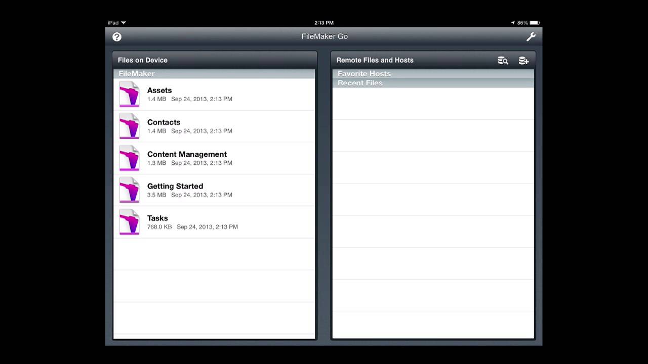Step 1 Download Filemaker GO from the Apple App Store - YouTube