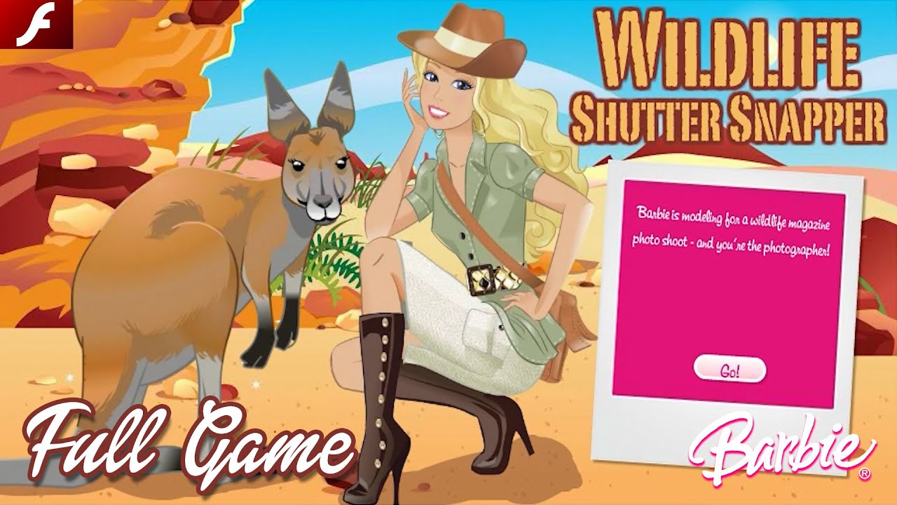 Barbie™: Wildlife Shutter Snapper (Flash) - Full Game HD Walkthrough ...