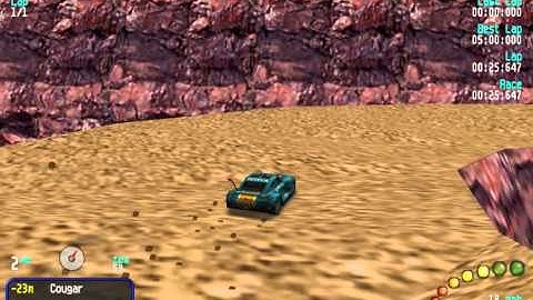 Re Volt Custom Track Canyon Road by Ripax77, Timed Race