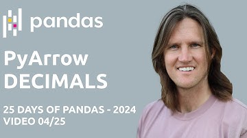 Data Types - PyArrow Decimal Type