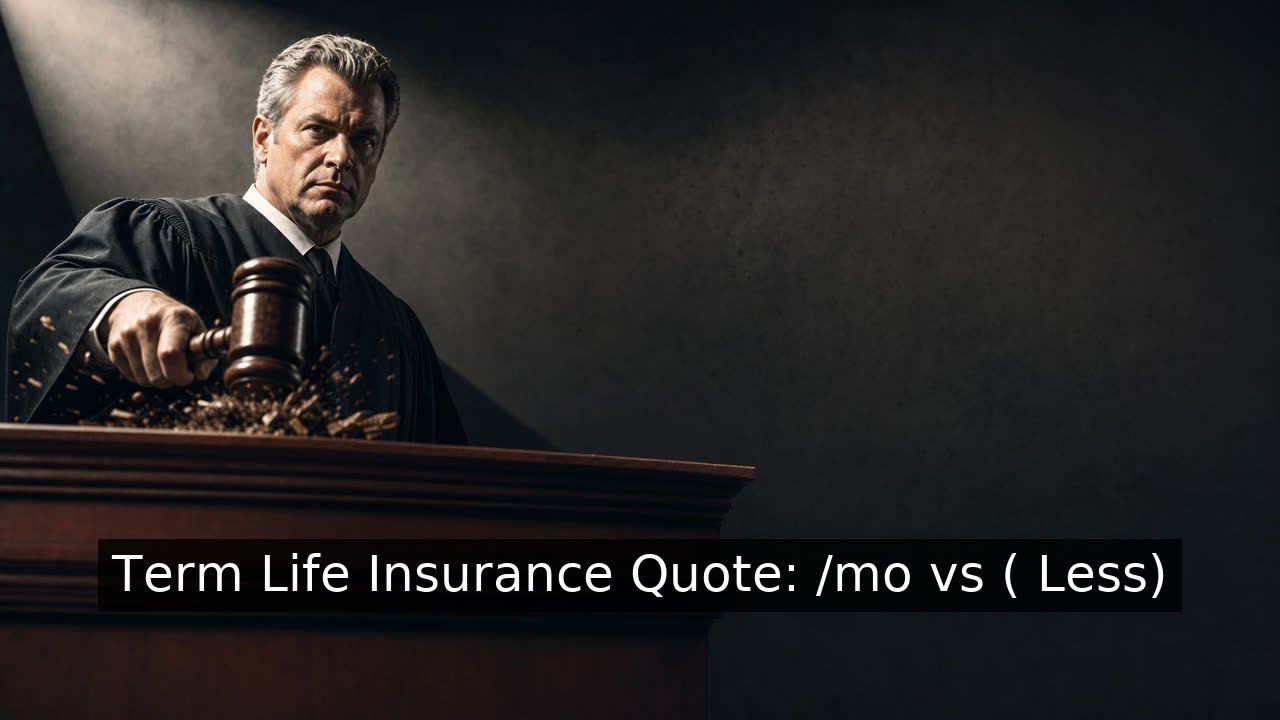 Term Life Insurance Quote: $14/mo vs $89 (84% Less)