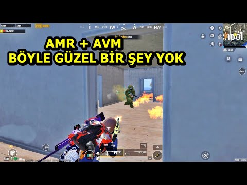 AMR + AVM BÖYLE ZEVKLİ BİR ŞEY YOK ! SOLO SQUAD PUBG MOBİLE