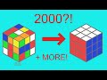 2000 Solves on 3x3?! + announcement