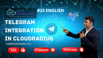 Telegram Integration in CloudRadius || English || Tutorial No - #23