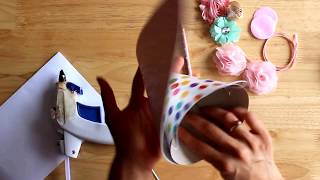 DIY Glitter Party Hat Tutorial