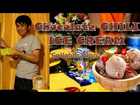 How to make a Chocolate & Chili ICE CREAM