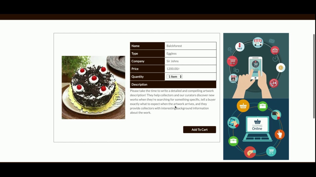 Online Cake Shop | Python Django Project Tutorial - YouTube