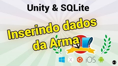 Unity + SQLite: Inserindo dados!