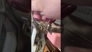 Adjusting the ribber on a brother knitting machine kr260 Machine Knitting A 1 X 1 Ribbing Increase And Decrease On A Brother 260 Knitting Machine