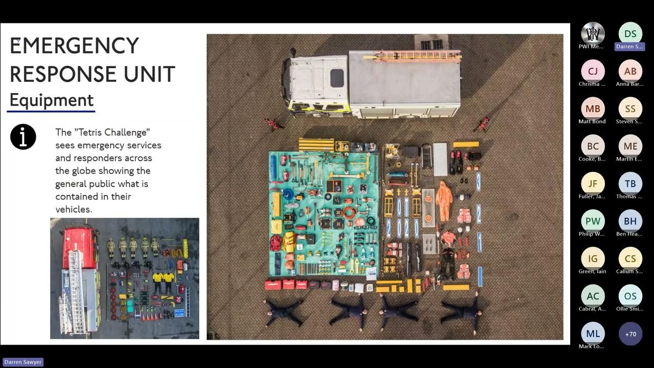 PWI Lunch & Learn The TfL Emergency Response Unit (ERU) Darren