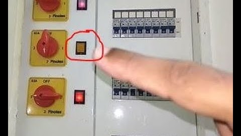 How to change three phase change over switch in tamil | How to change three phase to single phase