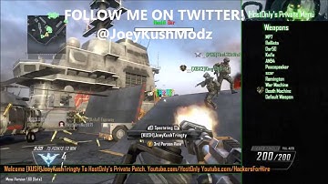 JoeyKushModz  - BO2 PRIVATE PATCH JOEY KUSH MENU