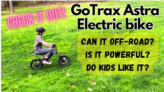 Best Electric Motorcycle On Amazon? Gotrax Astra Electric Dirt Bike