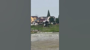 Topxgun FP700 Agricultural Drone | Spraying Thick Liquid Fertilizer