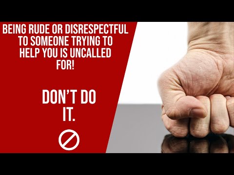 Enough is Enough. Being rude and disrespectful to a business trying to help you is NOT OK.