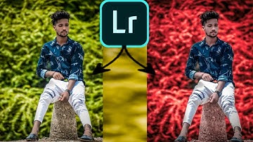 Lightroom red background photo editing lightroom background colour change photo editing green to red